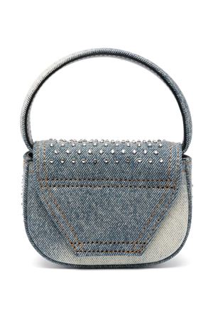 borsa in pelle azzurro DIESEL KIDS | J01572P5755H8457